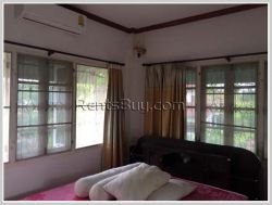 ID: 3144 - The beautiful privacy house with fully furnished and large yard for rent in Sisattanak Di