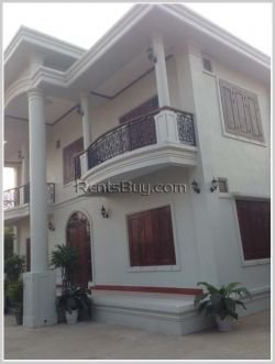 ID: 3079 - House near VIS for rent in Sisattanak district