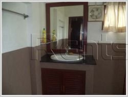 ID: 3063 - Lao style house with large yard for rent in Diplomatic Area.