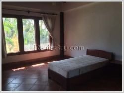 ID: 3083 - The new house with large garden and swimming pool for rent in Sisattanak district