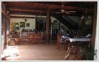 Fully furnished Lao style house in town