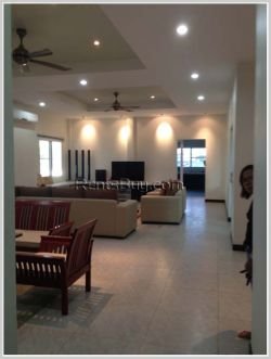 ID: 3108 - The new house is beautiful with fully furnished for rent in Sisattanak district