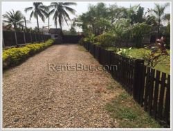 ID: 3083 - The new house with large garden and swimming pool for rent in Sisattanak district