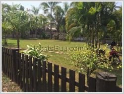 ID: 3083 - The new house with large garden and swimming pool for rent in Sisattanak district