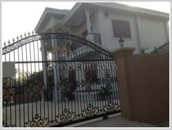 ID: 3079 - House near VIS for rent in Sisattanak district