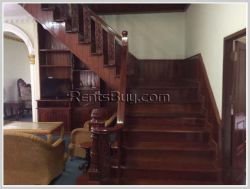 ID: 3144 - The beautiful privacy house with fully furnished and large yard for rent in Sisattanak Di