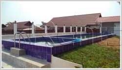 ID: 3061 - The new house with swimming pool for rent in Sisattanak district