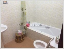 ID: 3088 - The pretty house with fully furnished for rent in Sisattanak district