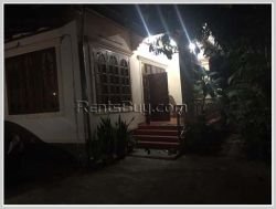 ID: 3088 - The pretty house with fully furnished for rent in Sisattanak district