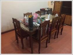 ID: 3088 - The pretty house with fully furnished for rent in Sisattanak district