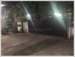 ID: 3088 - The pretty house with fully furnished for rent in Sisattanak district