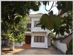 ID: 3916 - Modern house for rent in Lao and foreign community zone