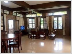 ID: 1759 - Beautiful modern lao style house for rent