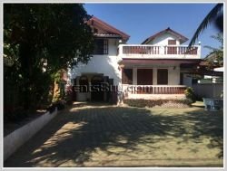 ID: 3505 - Beautiful house for sale by pave road in city near Lao National Stadium 1