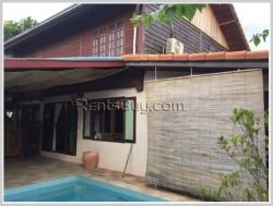ID: 3827 - Lao style house with swimming pool near Mekong River for sale