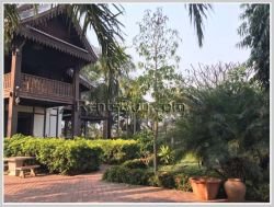 ID: 3961 - Contemporary Lao style house in Luangphrabang near Mekong River for sale