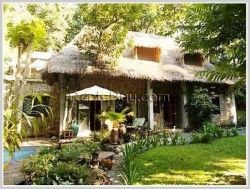 ID: 3989 - Affordable villa with swimming pool by National road 13 south of Luangprabang Province