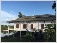 Modern holiday dream house located at the T-junction of the river with nice river view for sale