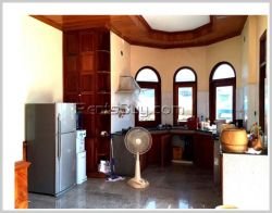 ID: 3140 - Nice villa house with large yard and swimming pool for rent in Savannakhet Province.
