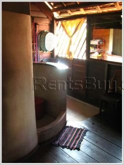 ID: 3196 - Unique Lao house from over 100 yrs old near Thatlaung Pagoda for sale