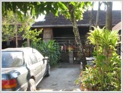 ID: 3196 - Unique Lao house from over 100 yrs old near Thatlaung Pagoda for sale