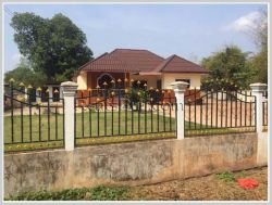 ID: 3024 - New pretty house with large garden near Huakua market for sale in Saysettha district
