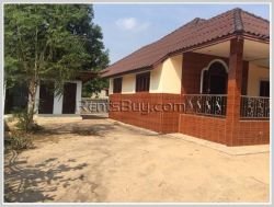 ID: 3024 - New pretty house with large garden near Huakua market for sale in Saysettha district