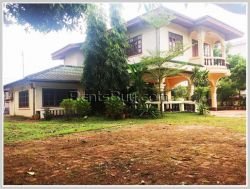 ID: 3408 -Nice house for rent near Donnoon Roundabout where new Vientiane City will be relocated.