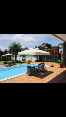 ID: 4495-New modern house with swimming pool near golf range for sale in Ban Nonghai