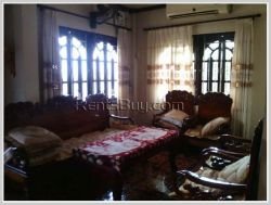 ID: 3227 - The pretty house with fully furnished and near National University of Laos for rent