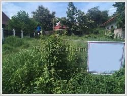 ID: 599 - Vacant land in Lao community for sale
