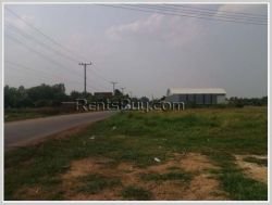 ID: 3175 - Vacant levelled land near main road for sale in Ban Nongping