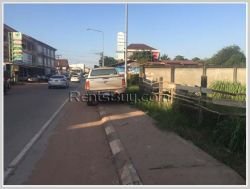 ID: 3409 - Vacant land next to concrete road in Phontong Village for sale