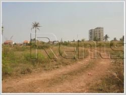 ID: 3055 - Vacant land near main road for sale in Chanthabouly district