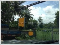 ID: 3075 - Vacant land in town next to concrete road for sale in Chanthabouly district
