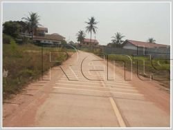 ID: 3055 - Vacant land near main road for sale in Chanthabouly district
