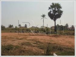 ID: 3055 - Vacant land near main road for sale in Chanthabouly district