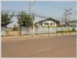 ID: 2962 - Nice plot of land by main road for sale in Chanthabouly district