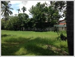 ID: 3075 - Vacant land in town next to concrete road for sale in Chanthabouly district
