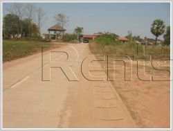 ID: 3055 - Vacant land near main road for sale in Chanthabouly district