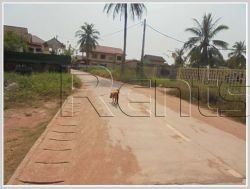 ID: 3055 - Vacant land near main road for sale in Chanthabouly district