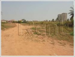 ID: 3055 - Vacant land near main road for sale in Chanthabouly district