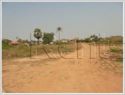ID: 3055 - Vacant land near main road for sale in Chanthabouly district