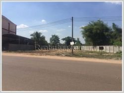ID: 2145 - Nice vacant land by pave road for sale, Hadsayfong District.