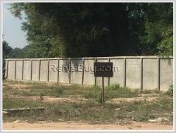 ID: 2145 - Nice vacant land by pave road for sale, Hadsayfong District.