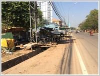 ID: 3011 - Land close to Lao Tobacco factory and near main road for sale