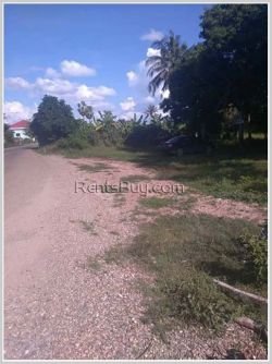 ID: 3955 - Vacant land near main road for sale in Ban Thadeua