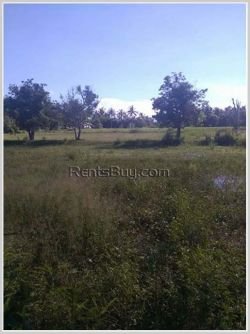 ID: 3955 - Vacant land near main road for sale in Ban Thadeua