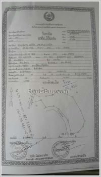 ID: 2304 - Vacant lane in Luangprabang province for sale