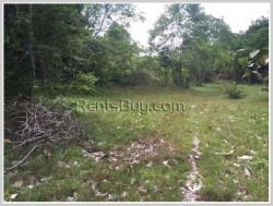 ID: 3658 - Vacant land next to concrete road for sale in Nakoun Tai Village